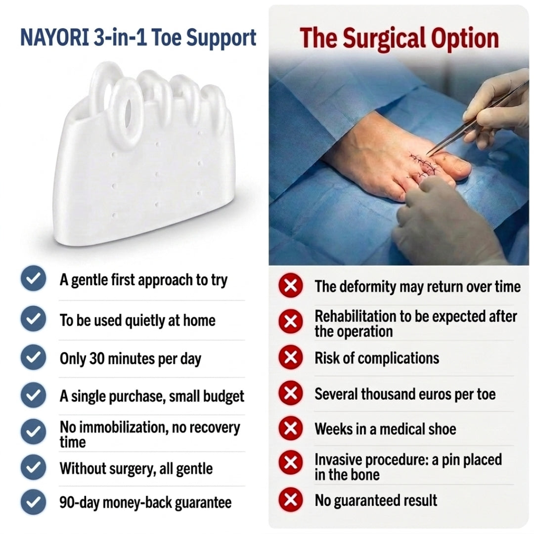 NAYORI 3-in-1 Toe Support