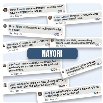 NAYORI 3-in-1 Toe Support