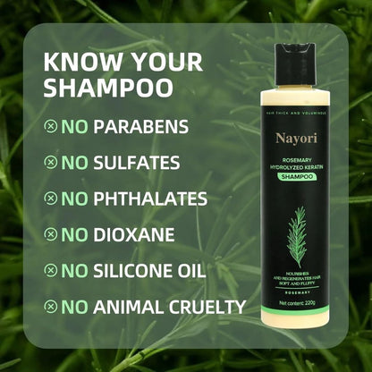Nourishing Rosemary Shampoo for Stronger Hair