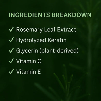 Nourishing Rosemary Shampoo for Stronger Hair