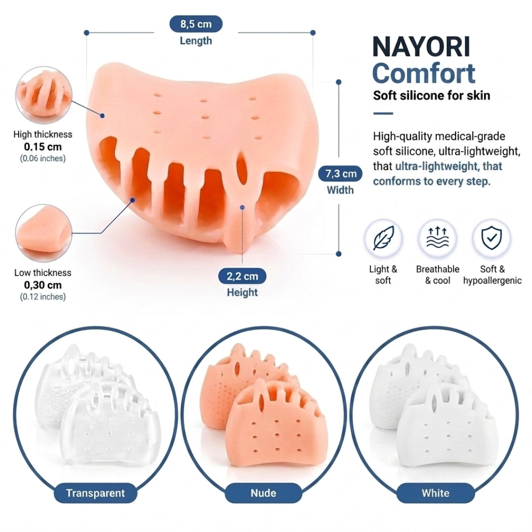 NAYORI 3-in-1 Toe Support