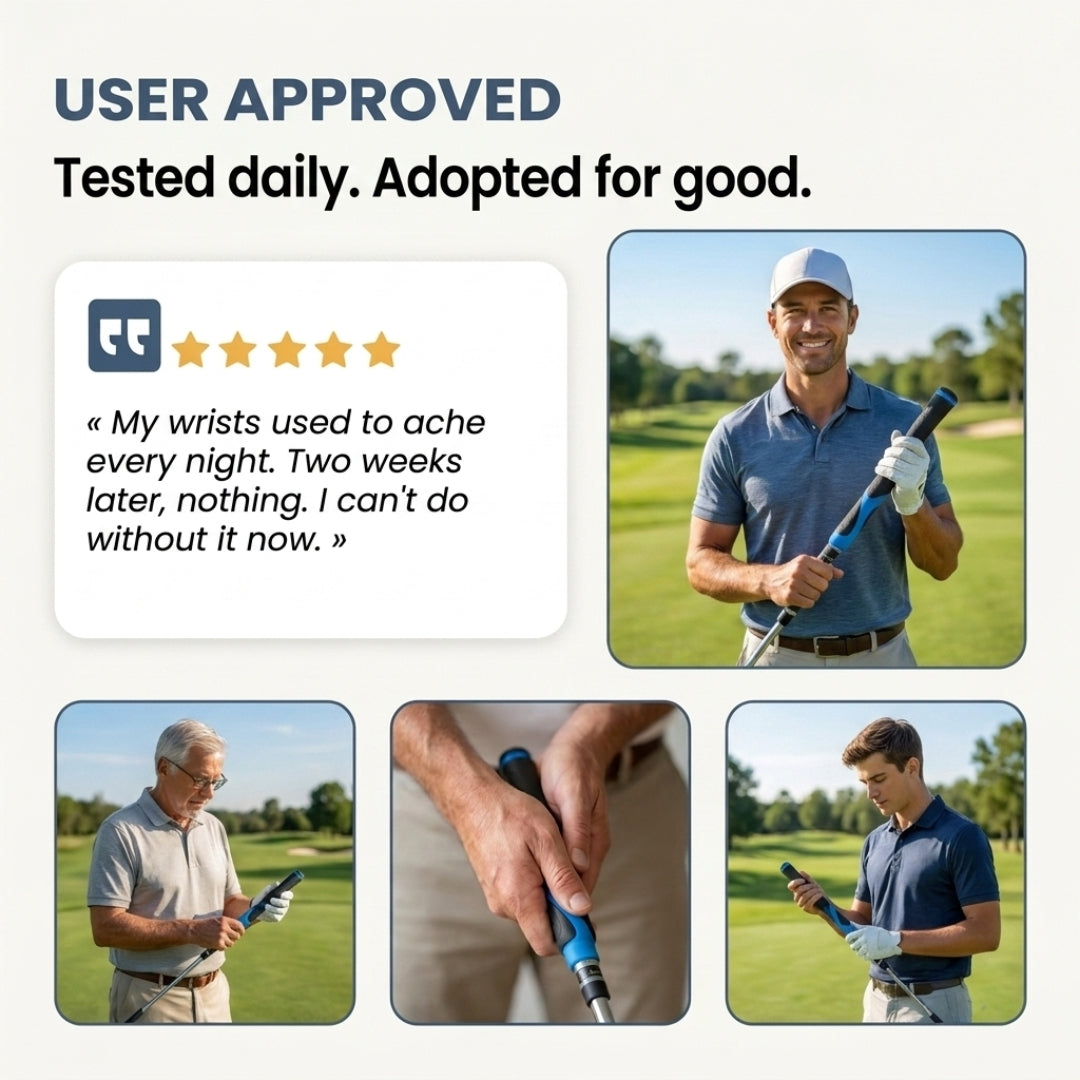 GripMaster Pro™ Golf Training Grip Aid