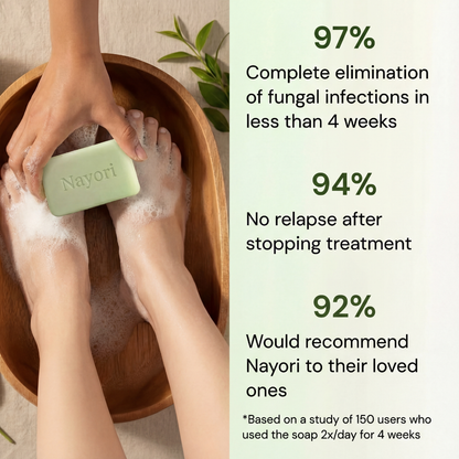 Nayori® AntiFungal Relief Soap Bar
