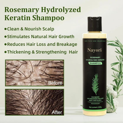 Nourishing Rosemary Shampoo for Stronger Hair