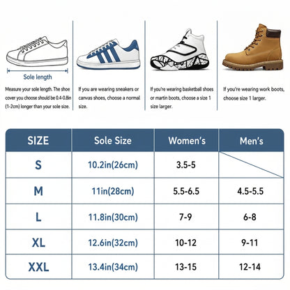 Nayori™ Waterproof Shoe Covers – Stay Dry Outdoors