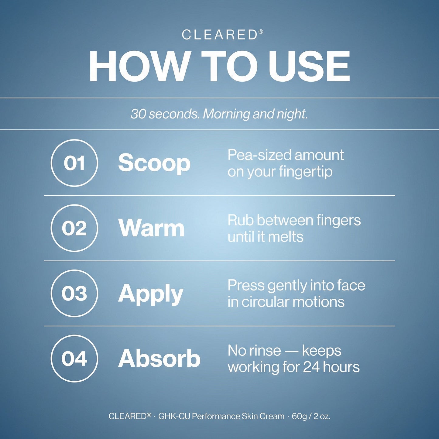 NAYORI® GHK-CU Performance Skin Cream